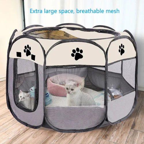 Foldable cats, dog kennels