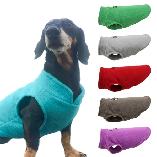 Warm Fleece Dogs jackets